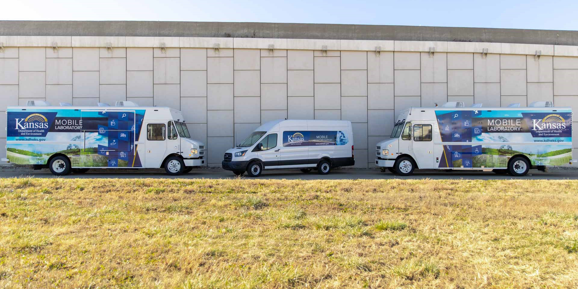 Kansas Health Department's Three Mobile Laboratories - Vesta