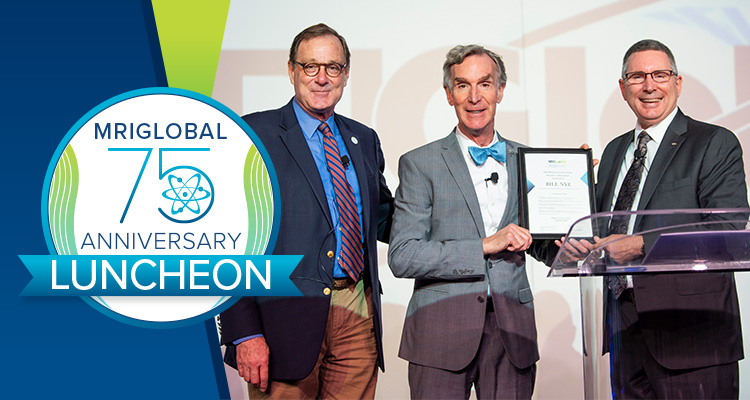 Bill Nye The Science Guy among highlights of MRIGlobal 75th Anniversary Celebration