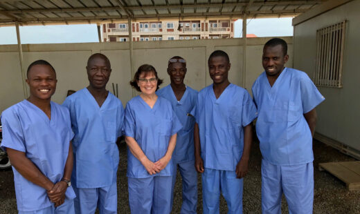 Biosafety, Biosecurity, and Diagnostics Training in West Africa