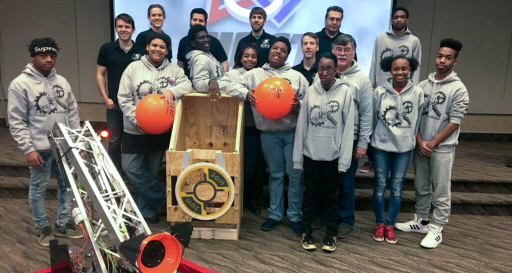 FIRST Robotics Team From  Paseo Academy of Fine and Performing Arts ‘Blasts Off’ In Greater Kansas City Regional Competition